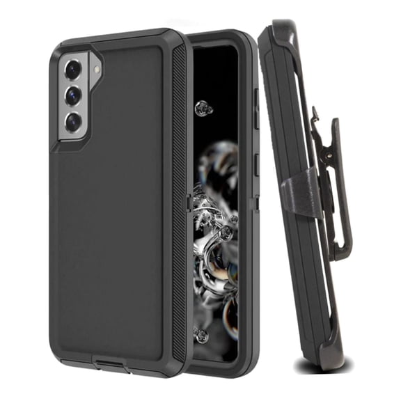 Shock Proof Defender Phone Case with Holster for Samsung Galaxy S22