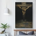 thumbnail image 5 of Salvador Dali Wall Art Prints 《Christ of Saint John of The Cross》 Poster Wall Art Poster Gifts Bedroom Prints Home Decor Hanging Picture Canvas Painting Posters 12x18inch(30x45cm), 5 of 6