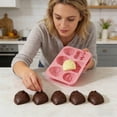 thumbnail image 4 of Easter Chocolate Egg Rabbit Bunny Shaped Mould For Chocolate Fondant Non Stick Rabbit Baking For DIY Candy Cookies Easter Party, 4 of 6