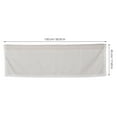 thumbnail image 2 of PTOOTP Rustic Cotton Linen Farmhouse Valance Curtain Short for Kitchen and Bathroom Window, 2 of 8