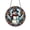 R, variant on 1pc Santa Suncatcher Xmas Stained Decor for Windows Holiday Christmas Windows Hanging Winter Housewarming Gift Decorative Christmas Tree Bedroom Kitchen Outdoor Hanger Wre/ Tyu153: Trumpet