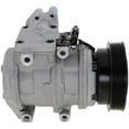 thumbnail image 2 of A/C COMPRESSOR Compatible with 2005-2009 Hyundai Tucson 2005-2010 Kia Sportage With Clutch 6-Groove Pulley, 2 of 5