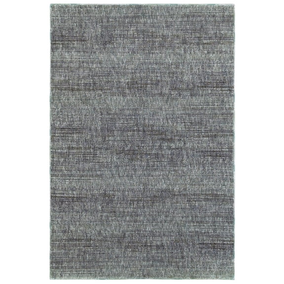 Oriental Weavers Atlas Rectangle Area Rug Blue 6'7"X9'6"