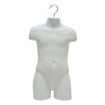 thumbnail image 2 of Langgg Children Half Body Display Mannequin Model for Coats Shirts Tops White 52cm, 2 of 3