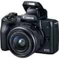 thumbnail image 4 of Canon EOS M50 Mirrorless Digital Camera with 15-45mm Lens (Intl Model) W/ Bag, Extra Battery, LED Light, Mic, Filters and More - Advanced Bundle, 4 of 6