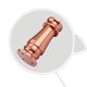 thumbnail image 4 of Pierna Ajustable Del Pedestal De La Aleación De Aluminio De 1 Pedazo Para De Cocina / Muebles / Sofá Rose Golden 10cm H Yotijar Pierna del sofá Pierna de los muebles, 4 of 10