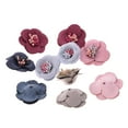 thumbnail image 5 of 10x Fabric Flower Embellishments for Applique Hair Bow Decor, 5 of 8