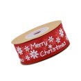 thumbnail image 3 of EeaseMX 1 rollo de cinta navideña de 20 m para decoración festiva, embalaje de regalos, accesorios de bricolaje para fiestas de Navidad, hogar y oficina (rojo, letra de copo de nieve), 3 of 7
