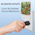 thumbnail image 3 of Cactus LED Square Night Lights: Energy-Efficient and Stylish Illumination Device for Bedrooms and Living Areas, Set of 2, 200 Characters., 3 of 6