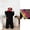 Black#3, variant on Silly Onesie Pajamas, Funny Oversized Fleece Jumpsuit, Cozy Plush One Piece Sleepwear, Warm Lounge Sleepwear-With shoes and 2PC Comb(Red,S)