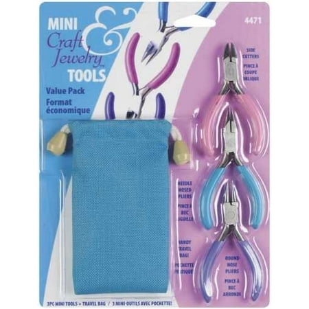 Craft & Jewelry Mini Tool Travel Kit, 3 Pieces