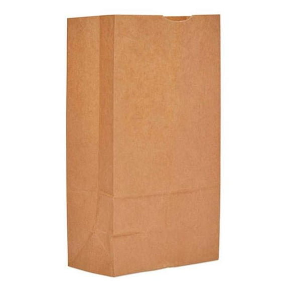 United Stationers Supply B567508 Duro Bag Paper Grocery Bags - No. 12 - 7.62 x 4.5 x 13.75 in. - Kraft - Pack of 500