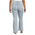 thumbnail image 3 of Terra & Sky Women's Plus Size Bootcut Jeans, 3 of 6