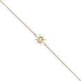 thumbnail image 3 of 14K Yellow Gold Polished Captains Wheel w/1in. Ext. Anklet, 3 of 5