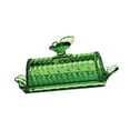 thumbnail image 4 of Elodie Glass Butter Dish Display Tray Butter Plate for Restaurant Freezer Household Green, 4 of 8