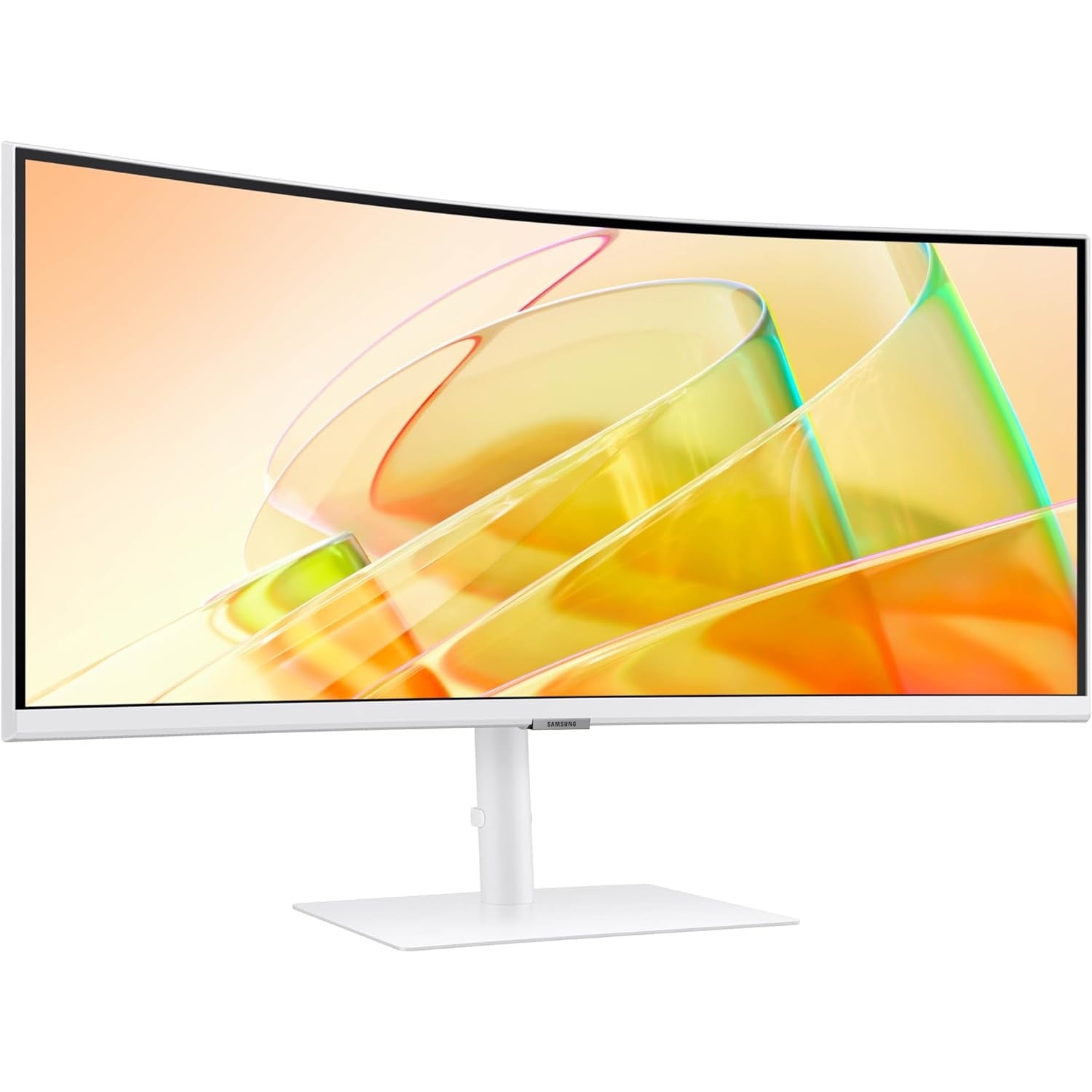 Samsung 34" ViewFinity S65TC Ultra-WQHD 100Hz AMD FreeSync HDR10 Curved Monitor Bundle with Tech Smart USA Elite Suite 18 Standard Editing Software Bundle + 2 Year CPS Enhanced Protection Pack