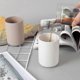 thumbnail image 4 of 2 Pieces Tooth Cups, Bathroom Toothbrush Holder, Mug, Plastic Cup 300ml (white And White), 4 of 5