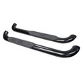 thumbnail image 3 of Westin Automotive Nerf Bar 21-3925 Platinum; With Step Pads; 4 Inch Oval Bent; Powder Coated; Black; Steel; Without End Caps; Rocker Panel Mount, 3 of 3