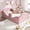 Pink, variant on Toddler Floor Bed with Removable Safety Rails, Upholstered Montessori Kids Bed Frame, Standard Crib Size Low Profile Bed for Boys Girls, Mattress Not Included (Blue)