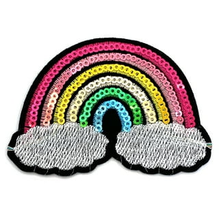 Crafter's Square Iron-On Patch-Rainbow Brand NEW!