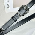 thumbnail image 4 of 1pcs Boucle à Ardillon Ceinture Fine Tout-en-un pour Femmes, 4 of 5