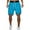 Sky Blue2, variant on tarylea Plus Size Mens Shorts Elastic Waist Knee Length Shorts Color Blocked Drawstring Shorts with Pockets Casual Loose Workout Gym Shorts