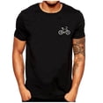thumbnail image 2 of DPTALR Chemise Décontractée d'Été pour Hommes à Manches Courtes Col Rond Imprimé, 2 of 5