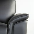 thumbnail image 5 of Furniture of America Telimate 2-Piece Leather Reclining Sofa Set in Black, 5 of 10