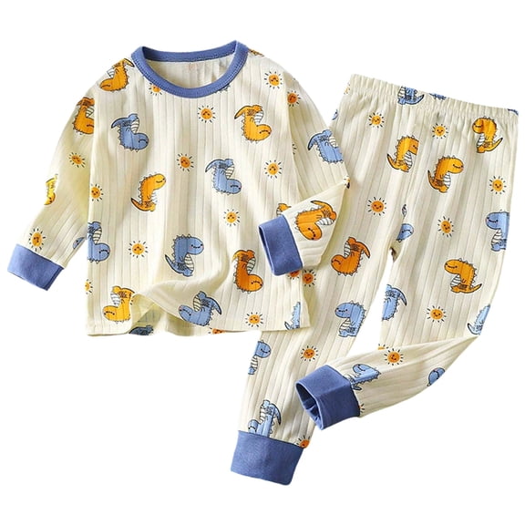 TTUHYWXI Baby Girl Clothes 6 12 18 24 Months 2T 3T 4T 5T Fall Boys Girls 2 Piece Outfits Fall Children Top Sweatpants Casual Sets Clothing Sets Homewear & Dailywear Set