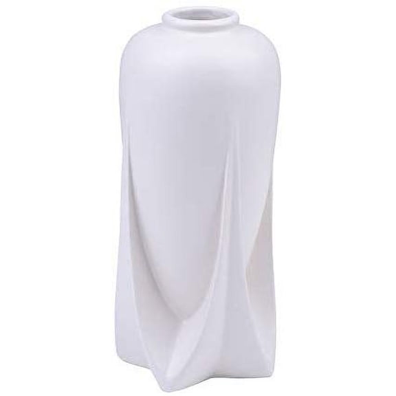 Ebros Teco Art Pottery by Frank Lloyd Wright Vase Reproduction (Rocket - White)
