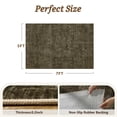thumbnail image 7 of SIXHOME 5'x7' Area Rugs for Living Room Modern Area Rugs Machine Washable Rugs Brown, 7 of 7