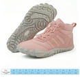 thumbnail image 4 of Botas de nieve con forro de piel, zapatos de nieve para mujer y hombre, botas de nieve cálidas para invierno Likrtyny  Tenis De Mujer Tenis De Hombre, 4 of 7