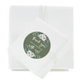 thumbnail image 2 of Koyal Wholeslae Sage Green|Cream Floral Blossoms Wedding, Circle Stickers, Thank You for Celebrating With Us, 40-Pk, 2 of 5