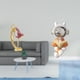 thumbnail image 2 of Estatua de la bailarina,Estatua de bailarina de ballet,decoración del hogar,arte y artesanía,Escultura de bailarina,regalo coleccionable,Estatua del astronauta,Figura decorativa espacial de, 2 of 8