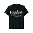 thumbnail image 2 of Men'S Black Cotton T-Shirt with Percussion InstruPerfect for Drummers, Music Lovers & Car Enthusiasts, Casual Weekend Attire, Everyday Tshirt | Vintage Graphic Tee | Soft Texture Shir, 2 of 7