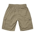 thumbnail image 5 of WTOBBY Men's Summer Loose Fit Cargo Shorts with Multiple Pockets, Casual Sports Beach Pants for Outdoor Adventures and Daily Wear ,Khaki M, 5 of 5