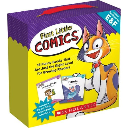 First Little Comics Parent Pack: First Little Comics Parent Pack: Levels E & F: 16 Funny Books That Are Just the Right Level for Growing Readers (Best X Men Comics To Read)