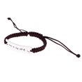 thumbnail image 3 of 6xNew Moda Abrigo Trenzado Pulsera Hombres Mujeres Brazalete Pulsera 3 piezas, 3 of 4