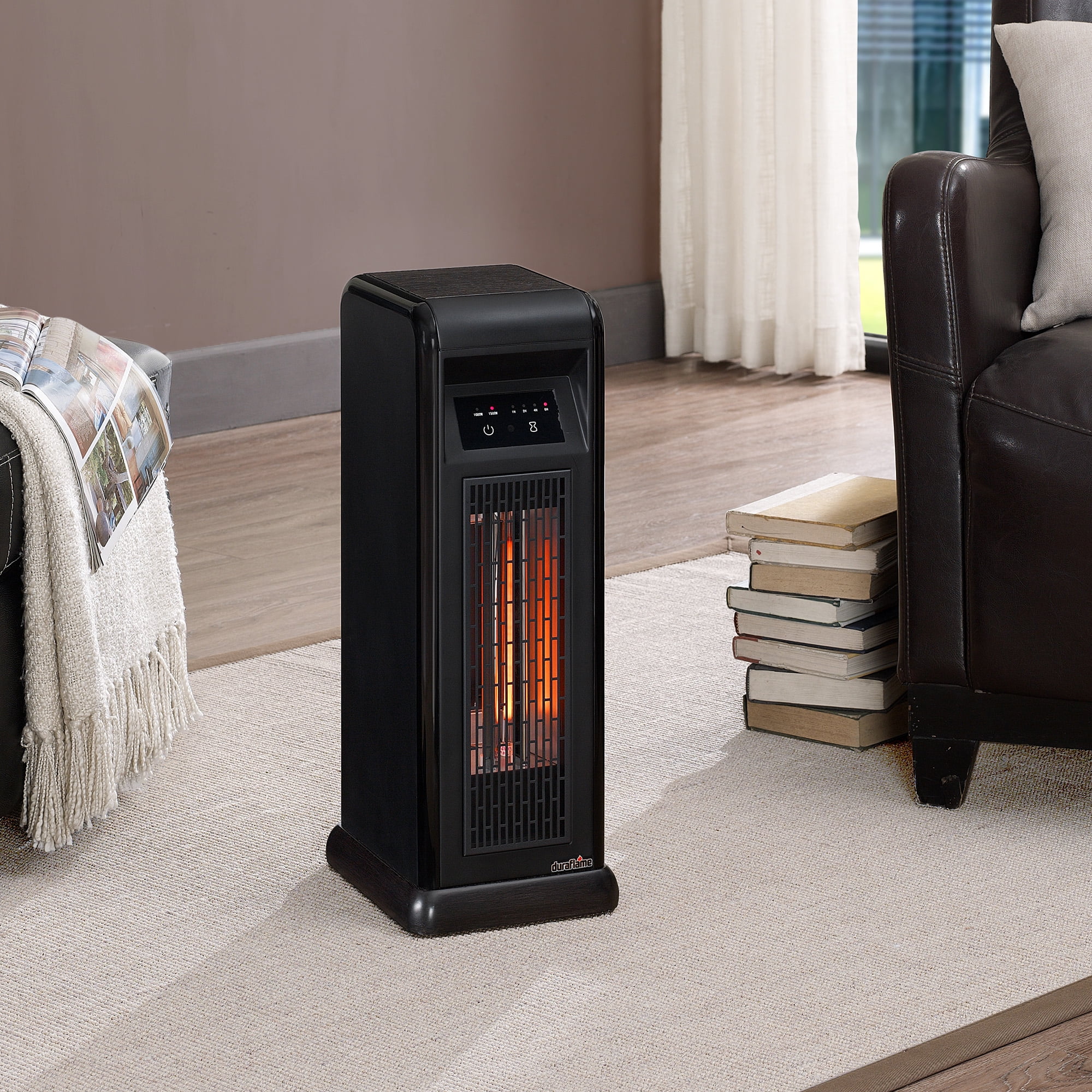 Duraflame New Infrared Quartz Electric Tower Heater
