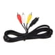 thumbnail image 4 of 3RCA 1,8 m 9 pin Audio Video AV Cable para Sega Genesis 2 o 3, 4 of 8