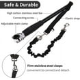 thumbnail image 2 of Dog Bike Leash - Easy Installation Removal - Hand Free Dog Bicycle - Exerciser Leash - for Exercising - Training Jogging - Cycling and Outdoor - Safe with Pets - Steel and Black Handle., 2 of 5