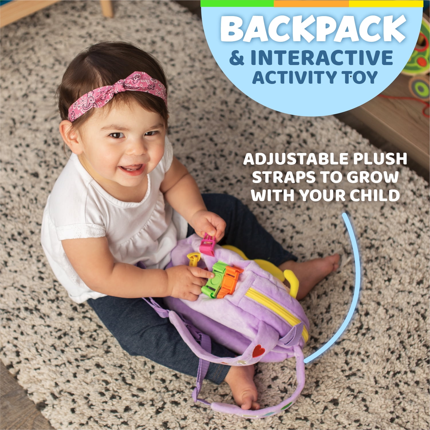 Buckle toy blossom butterfly backpack hotsell