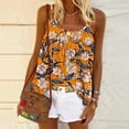 thumbnail image 2 of Lolmot Tank Tops for Women Loose Fit Floral Print Cami Shirts Sexy Spaghetti Strap Graphic Tees Summer Camisole Sleeveless Casual Blouse Vest, 2 of 5