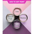 thumbnail image 4 of Glitter for Paint [5.3oz] – Holographic Silver with 2 x Buffing Pads – Glitter for Painting Walls for Luminous Paint Finish on Interior or Exterior Walls, Ceilings, and Wood - Glitter Paint Additive, 4 of 8
