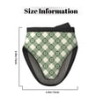 thumbnail image 3 of Rocae Daisy Plaid Green for Mini Oven Mitts Rubber Oven Glove, Kitchen Mittens, Cute Cooking Mitts,5.9"x5.9", 3 of 7