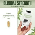 thumbnail image 5 of NutraBio Ashwagandha KSM-66 Herbal Supplement for Better Overall Well-Being- Ashwagandha Supplement- 600mg - 60 Vegetable Capsules, 5 of 9