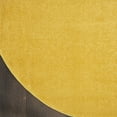 thumbnail image 5 of Nourison Nourison Essentials Indoor/Outdoor Yellow 8' x ROUND Area Rug, (8 Round), 5 of 11