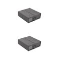 thumbnail image 2 of relayinert Convenient Closet Organizer For Bedding Storage Easy Access For Sheets Gray 2Set, 2 of 6