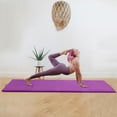 thumbnail image 2 of FDW 4'x10'x2" New Folding Panel Gymnastics Mat, Perfect for Indoor/Outdoor Exercise(Purple), 2 of 7