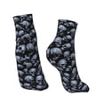 thumbnail image 4 of Bingfone Gothic Skull Design Patterned Men'S Women'S Casual Cotton Socks, 4 of 9